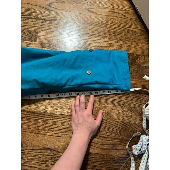 Obermeyer | Ski Jacket Parka Sz 14 Teal Turquoise - Picture 13 of 13